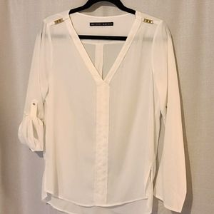 White Zara blouse
